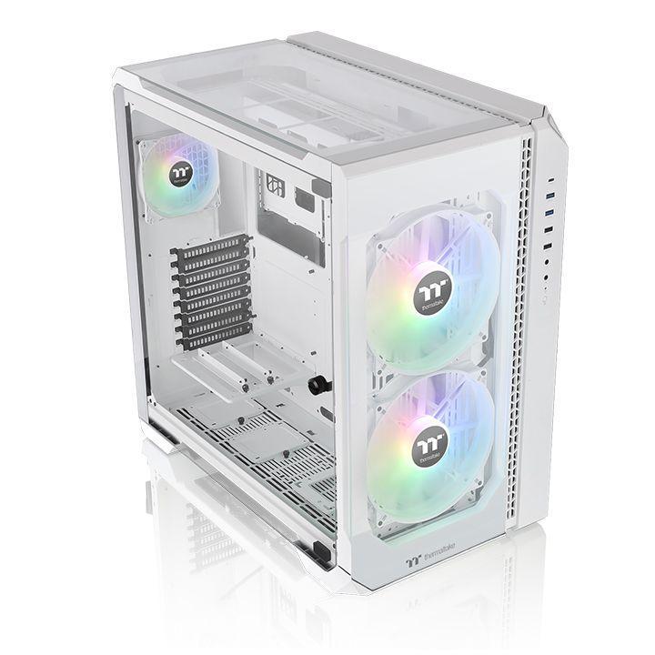 Thermaltake View 51 Tempered Glass Snow ARGB Edition - صندوق